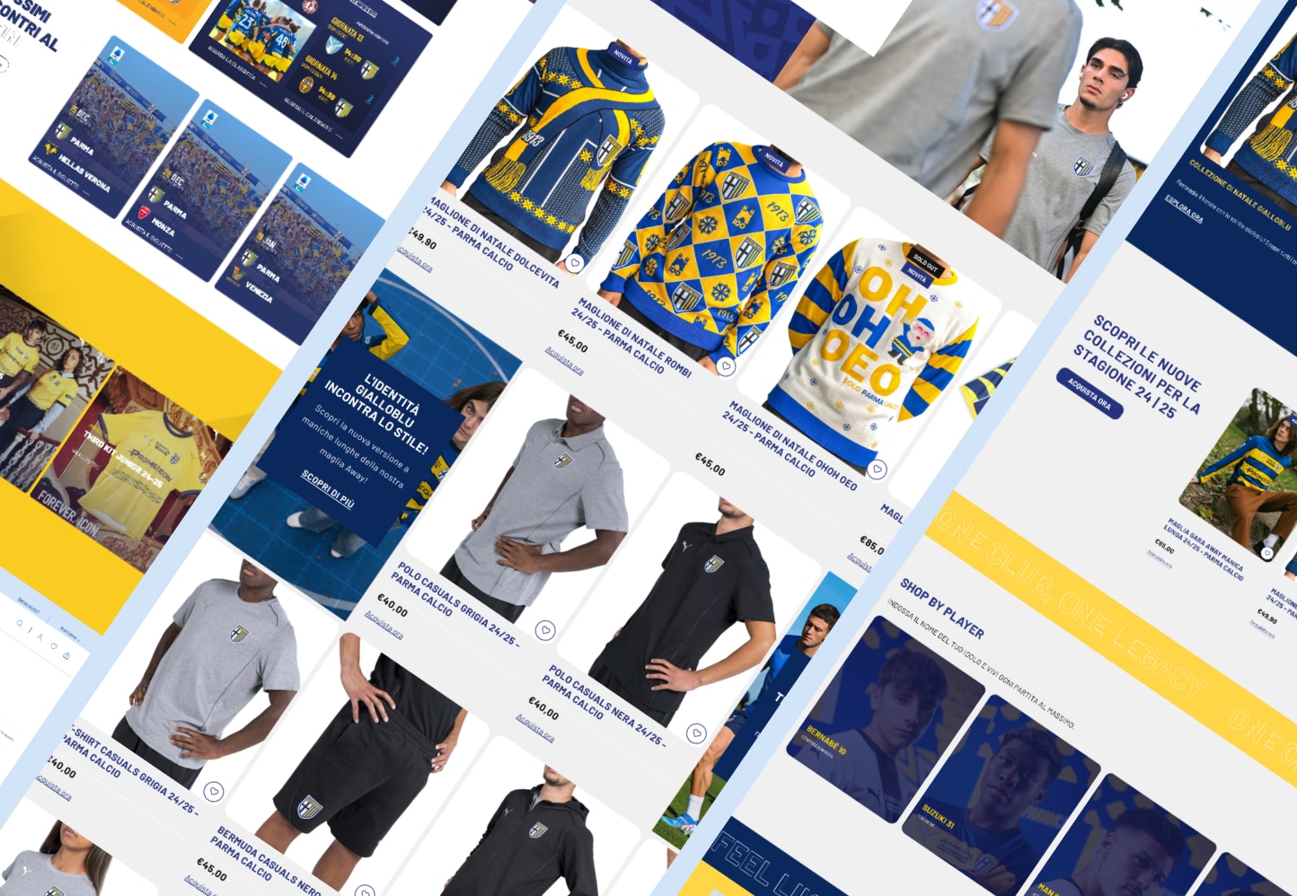 Shopify Accessibile - Parma Calcio